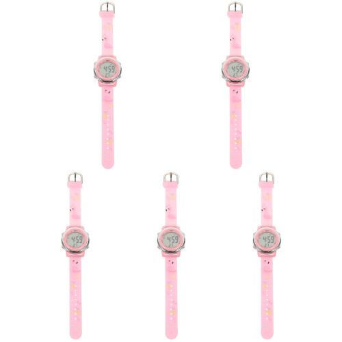 5Pièces Enfants Rose Étanche Portable 1