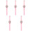 5Pièces Enfants Rose Étanche Portable 3