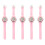 5Pièces Enfants Rose Étanche Portable 9
