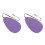 2Pièces Chiffons Pratiques Pour Nettoyage Interne Saxophone Violet 10