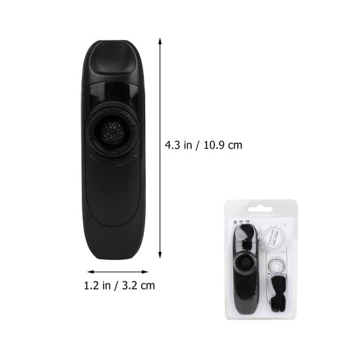 Kazoo Noir ABS Instrument Pour Facile 1