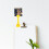 4Pièces Supports Photo Plastique Stables Pour 4
