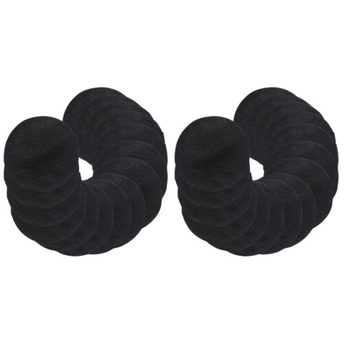 40Pièces Protection Encens Coton Ignifuge Noir 1