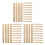 78Pièces Règle Bambou Confortable Pour Mesure Couture 5