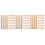 78Pièces Règle Bambou Confortable Pour Mesure Couture 9