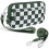 Καρό πορτοφόλια για γυναίκες, πορτοφόλι RFID crossbody με 4 φερμουάρ, θήκη πιστωτικής 2