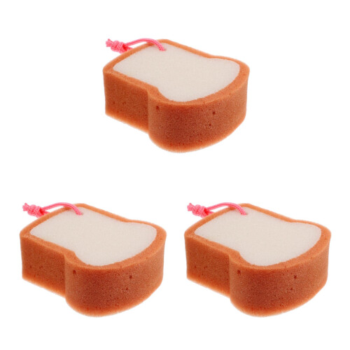 3Pièces Brosse Bain Portable Nettoie Délicate 2