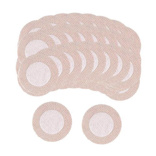 100 Pair Invisible Nipple Covers Sweatproof Stickers Nip Protector Runners Round 2