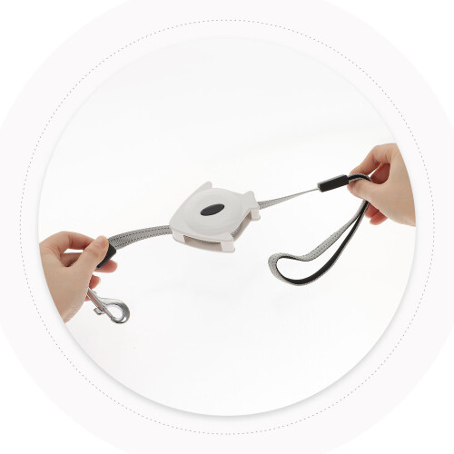 2Pièces Laisse Automatique Pour Confortable Sécurisée 2