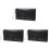 3Pièces Holster Coiffeur Noir Polyvalent Pour Ciseaux Et Clips 3