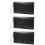 3Pièces Holster Coiffeur Noir Polyvalent Pour Ciseaux Et Clips 7