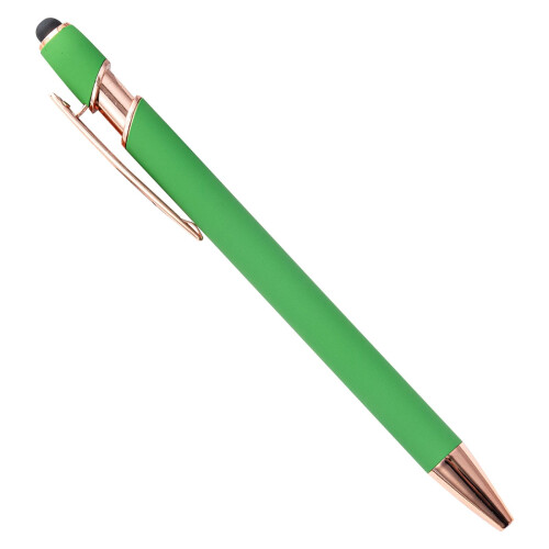 Caneta esferográfica retrátil 2 em 1 com ponta stylus 1