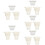 15Pièces Outils Filtration Bave ABS Usage 6
