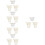 15Pièces Outils Filtration Bave ABS Usage 8