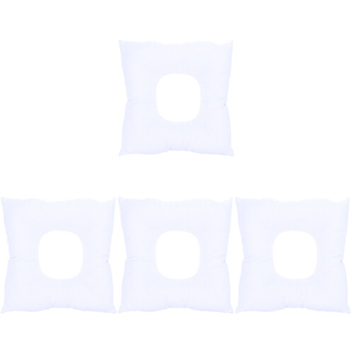 4Pièces Oreiller Face Massage Coton Pour Lit Et Salon 2