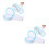 12Pièces Planchettes Blanches Portables Pour Jeux Score 10