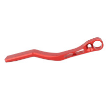 Fahrradkettenfänger Anti-Drop Aluminium Rot