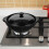 2Pièces Casseroles Céramiques Noires Multi-Usages Ergonomique 3