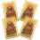 Amulettes Dorées Décor Feng Shui Protection 3