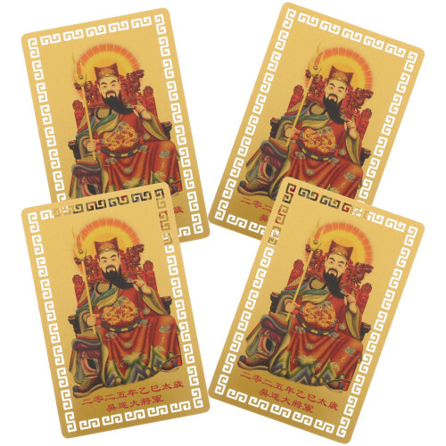 Amulettes Dorées Décor Feng Shui Protection 2