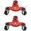 2Pièces Dolly 3 Roues Pivotantes Pour Mobilier 4