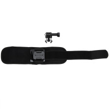Waterproof Housing Compatible Action Camera Hand Mount With360Degree Rotation Glove Style Design Wrist Strap Belt Universal Bayonet Mount
