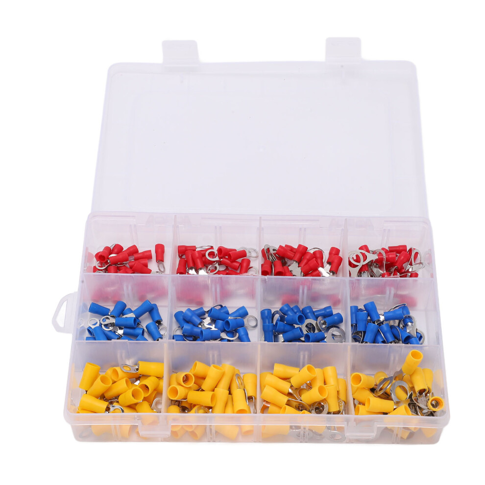Mixed Ring Terminal Kit 240PC Copper Lugs