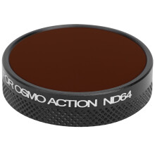 HD-Actionkamera-Filterset mit Sättigungsverstärkung, aufsteckbarem Design für Osmo Action5Pro, Lichtreduzierungsfilter ND8, ND16, ND32 mit CPL