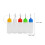 40Pièces Flacons Squeeze Buse Fine Colle Liquide Multiusage Couleurs 2