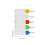 40Pièces Flacons Squeeze Buse Fine Colle Liquide Multiusage Couleurs 3