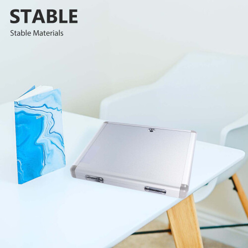 2Ensembles Clé Mural Argenté Aluminium Mdf Sécurisé Capacité 2