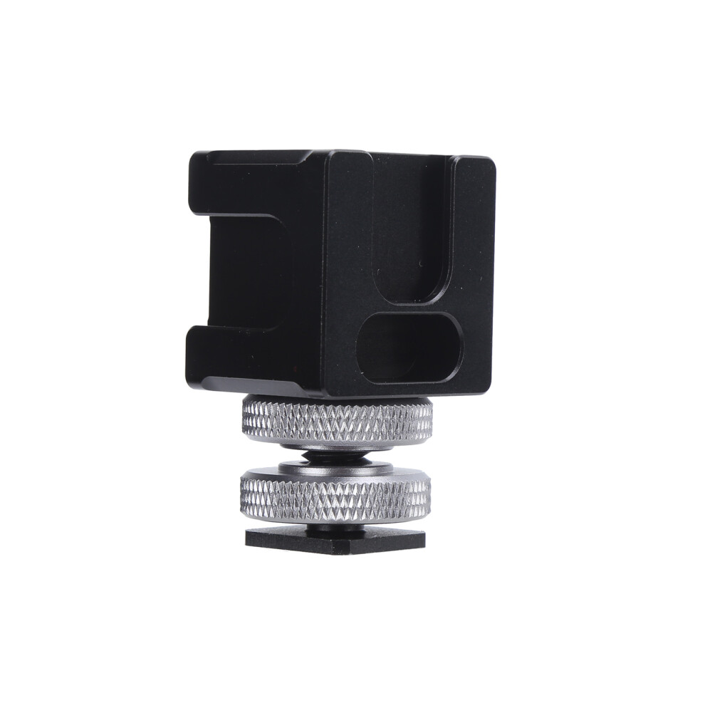 Gimbal Stabilizer Mount Cold Shoe Extension Bar Triple Cold Shoe Mount Adapter Kit With Microphone Led Monitor Mounting Bracket Security Lock Light 9049227968565