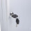 2Ensembles Clé Mural Argenté Aluminium Mdf Sécurisé Capacité 6