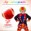 10Pièces Perruques Afro Clown Souples Multicolores Pour Cosplay 5