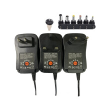 Power Supply with Built-in Safety Technology Adjustable Voltage Universal AC DC Adapter for Household Electronics Wall Cord Charger Multi Voltage