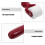 5Pièces Rouleaux Pour Papier Peint Outil Rouge PP 7
