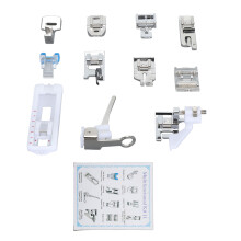 Quilting Foot Zipper Foot Button Foot Roller Foot Snap On Installation Presser Feet Set Multifunctional Sewing Machine Foot For Low Shank Sewing