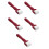 5Pièces Rouleaux Pour Papier Peint Outil Rouge PP 11