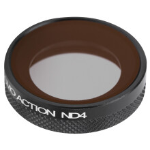 Neutraldichte-Polarisationsfilter-Set für Osmo Action-Kameras, kratzfestes HD-Glas mit Schnappbefestigung und verbesserter Lichtreduzierung