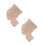 2Pièces Serviettes Beige En Coton Gaufré, Usage Nettoyage, Robustes 11