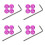 4Ensembles Embouts Câble Violets Résistants Usage 11