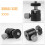 2Pièces Montage Tête Trépied Aluminium Durable 360 Angle Ajustable 8
