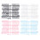 16Pièces Panneaux Lettres Feutre Colorés Usage Décoration 2