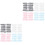 16Pièces Panneaux Lettres Feutre Colorés Usage Décoration 4