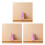 3Pièces Vernis À Ongles Violet Durable Usage 9