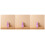 3Pièces Vernis À Ongles Violet Durable Usage 10