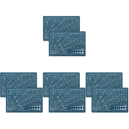 8Pièces Tapis De Découpe Double Face Vert Pour Travaux De Couture 2