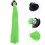 2Pièces Accessoires Casque Décoratives Tresses Vertes Stylées 8