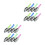 16Pièces Flash LED Roues Couleurs Accessoires 4