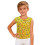 Kids Leopard Glitter Tank Top Yellow Size 150 5